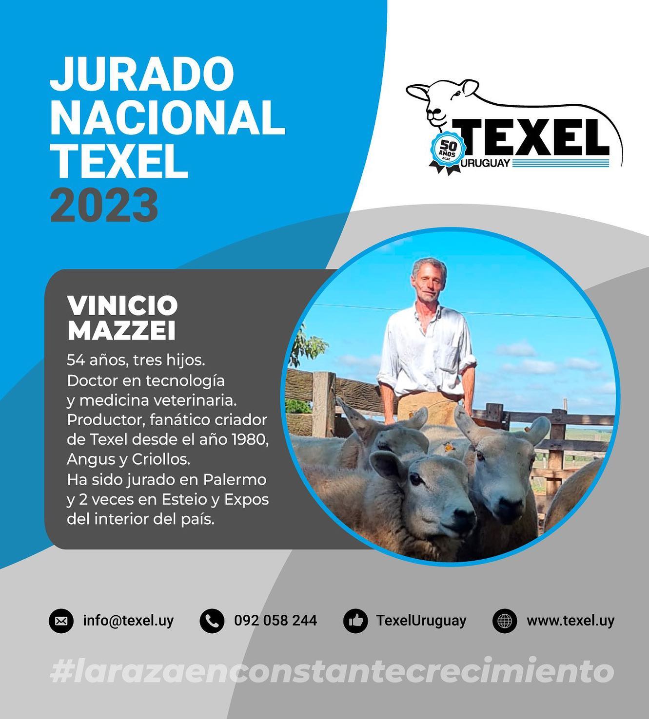 Apresentamos o Júri da 4ª. Nacional de Texel - Expo Melilla de 13 a 16 de abril 2023